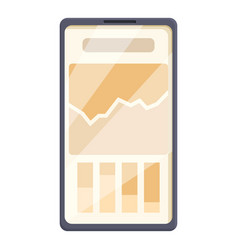 Trade Smartphone Icon Cartoon Money School