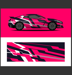 Car Wrap Graphic Racing