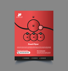 Restaurant Food Flyer Template Design