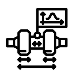 Tolerance Analysis Mechanical Engineer Line Icon