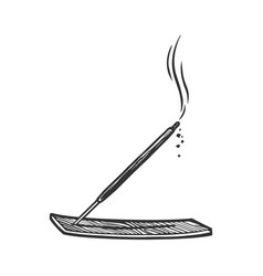 Incense Aroma Stick Sketch