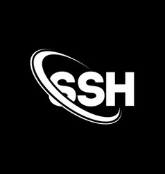 Ssh Logo Letter Letter Logo Design