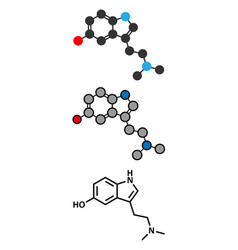 Bufotenin Molecule Tryptamine Present In Several