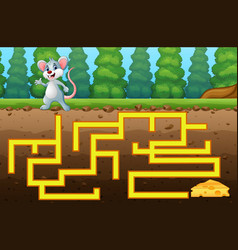 Game Mouse Maze Find Way To The Cheese