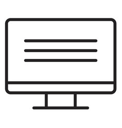 Monitor Screen Icon