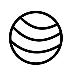 Yoga Ball Icon