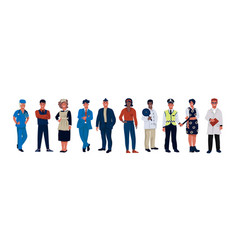 People Profession Collection Royalty Free Vector Image