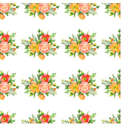 Flat Floral Pattern Design