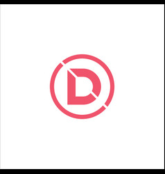 Initial letter dl logo template design Royalty Free Vector
