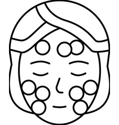 Spa Procedure Cucumber Line Icon