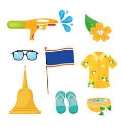 Bundle Nine Songkran Festival Icons