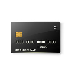 Credit Plastic Card With Emv Chip Contactless