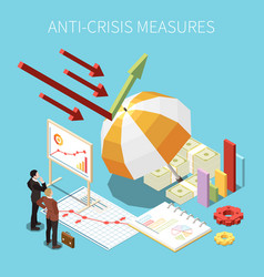 Crisis Management Isometric