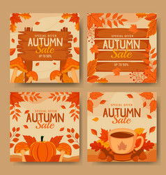 Autumn Sale Social Media Post Design