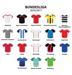 Bundesliga Jerseys 2016 - 2017 German Football