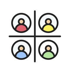 Company Meeting Icon Image