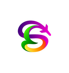 Letter S E Travel Logo