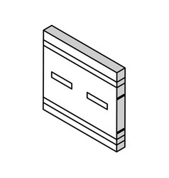 Road Concrete Isometric Icon