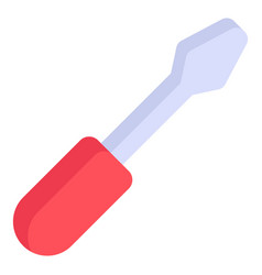 Screw Driver Flat Icon Labor Day Flat Design