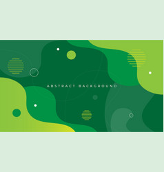 Green Abstract Geometric Background Shapes