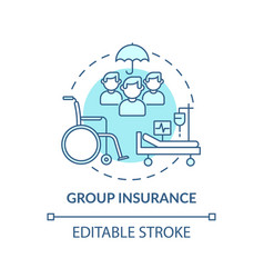 Group Insurance Concept Icon