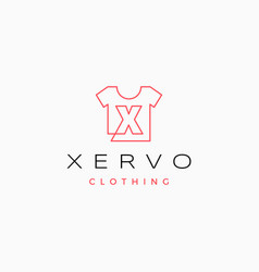 X Letter Tee Tshirt Apparel Clothing Monogram