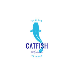 Colored Catfish Food Logo Design