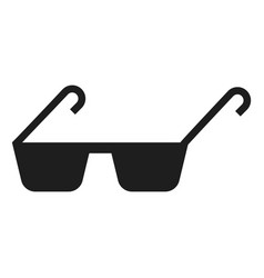 Polycarbonate Glasses Icon Simple Style