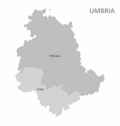 Umbria Region Map