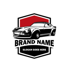 Japanese Classic Sports Car Logo