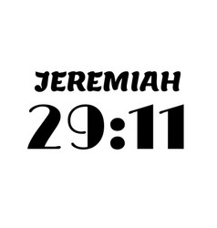 Bible Verse From Jeremiah 2911