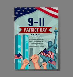 9 11 Patriot Day America Poster Design