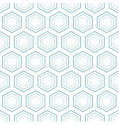 Seamless Pattern With Offset Hexagonal Cells