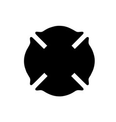 Blank Fire Department Logo Base Black Image