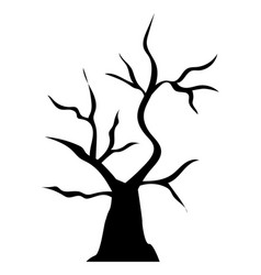 Dry Tree Silhouette