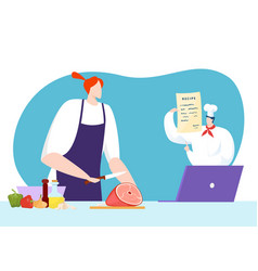 Online Culinary School Flat