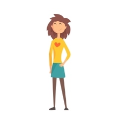 Teen Girl Skinny Vector Images 69