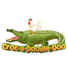 Cute Animals Funny Croc Shock With Cartoon