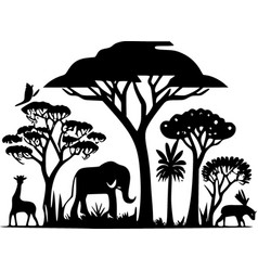 Safari - Black And White Isolated Icon