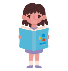 Girl Reading A Book