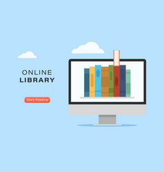 Online Book Library Website Internet Education