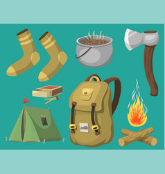 Hiking Camping Equipment Base Camp Gear