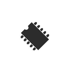 Ic Electronic Component Icon Design