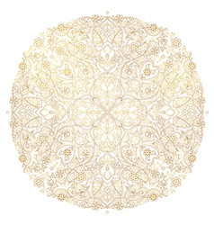 Round Ornament Decor In Eastern Style