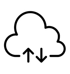 Cloud Server Icon