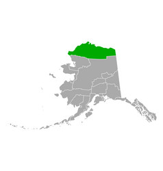 Map North Slope In Alaska