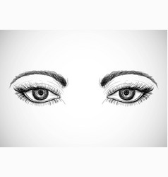 Beautiful Hand Drawn Eyes