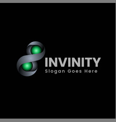 Logo Infinity Gradient Colorful Style