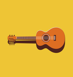 A Guitar On Yellow