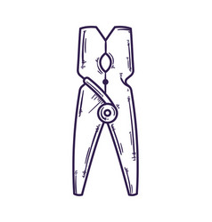 Clothes Peg Drawn